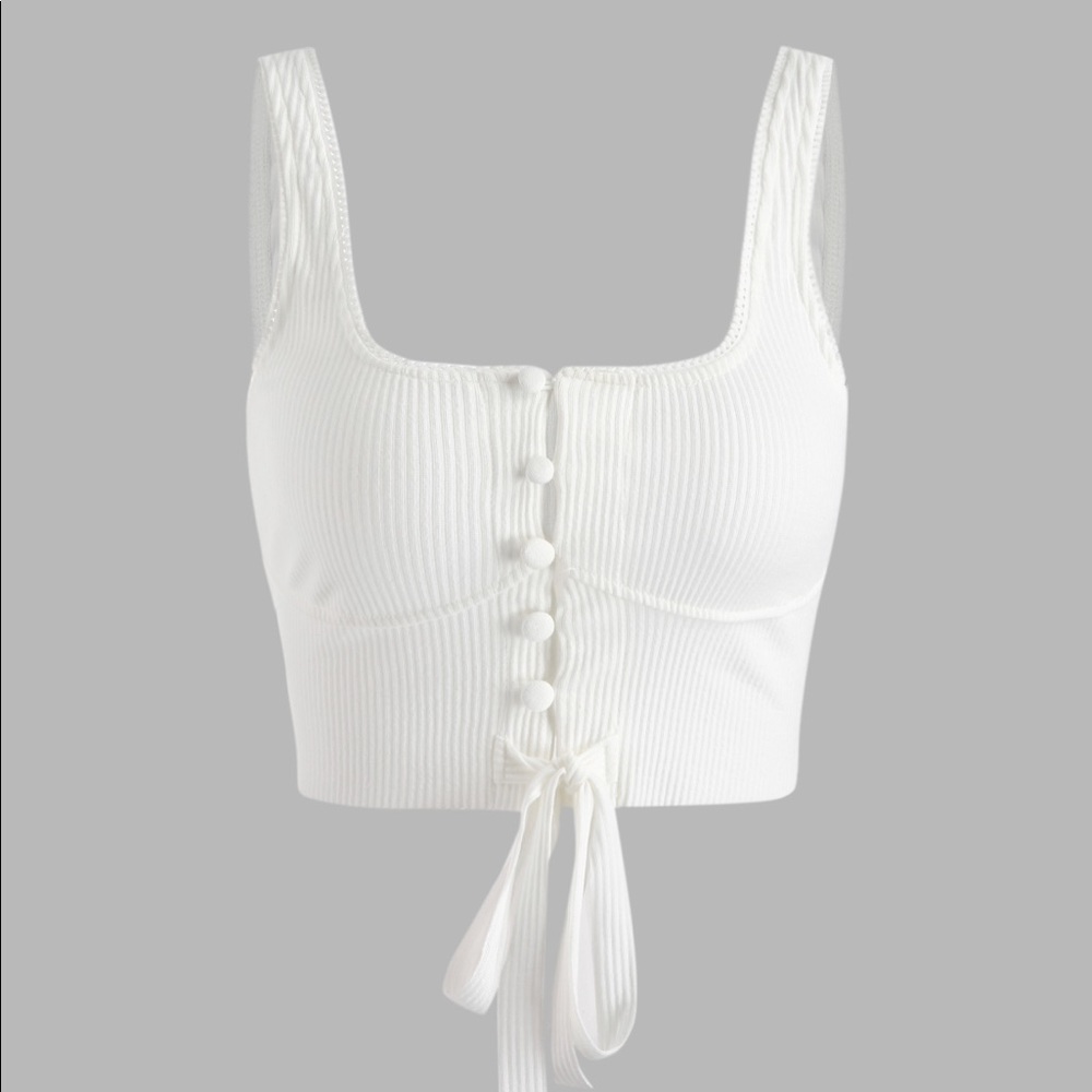 Cider - White Cami Top